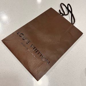 Louis Vuitton Brown Small Gift Bag 🤎